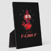 F-Caw-F-Chicken Boxy Cool Casual Fotoplatte (Seite)