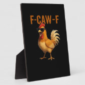 F-Caw-F Chicken Classic Aesthetic Design Fotoplatte (Seite)