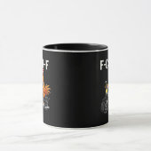 F-Caw-F Chicken Classic Aesthetic Graphic Tasse (Zentrum)