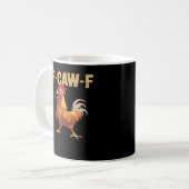 F-Caw-F Chicken Classic Basic Style Kaffeetasse (Vorderseite Links)