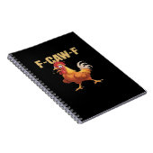 F-Caw-F Chicken Classic Basic Style Notizblock (Rechte Seite)
