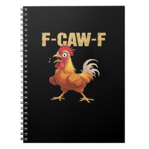 F-Caw-F Chicken Classic Basic Style Notizblock