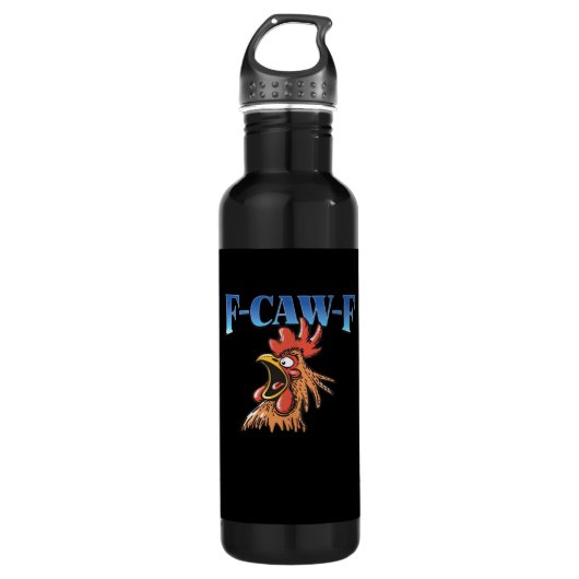 F-Caw-F Chicken Classic Cool Unique Edelstahlflasche (Vorderseite)