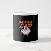 F-Caw-F Chicken Classic Cool Unique Jumbo-Tasse (Vorderseite)