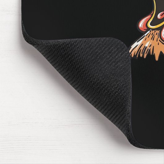 F-Caw-F Chicken Classic Cool Unique Mousepad (Ecke)