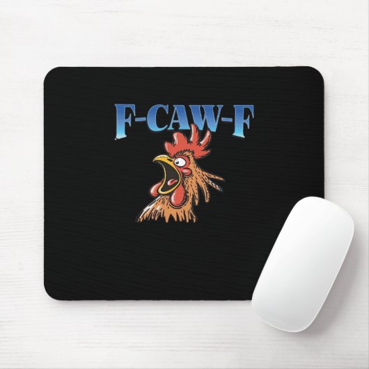F-Caw-F Chicken Classic Cool Unique Mousepad (Mit Mouse)