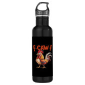 F-Caw-F Chicken Classic Creative Style Edelstahlflasche (Vorderseite)