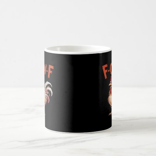 F-Caw-F Chicken Classic Creative Style Kaffeetasse (Mittel)