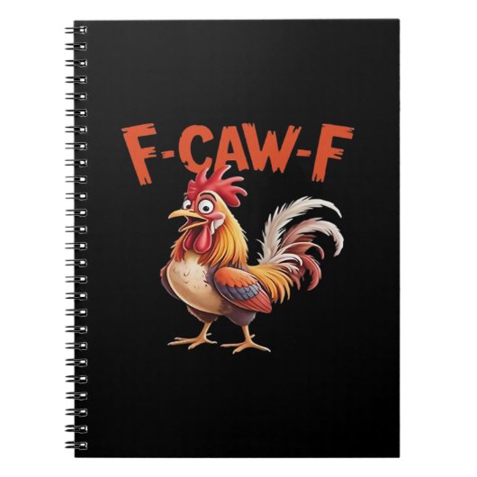 F-Caw-F Chicken Classic Creative Style Notizblock (Vorderseite)