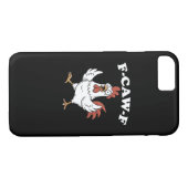 F-Caw-F Chicken Classic Funny Trendy Case-Mate iPhone Hülle (Rückseite (Horizontal))