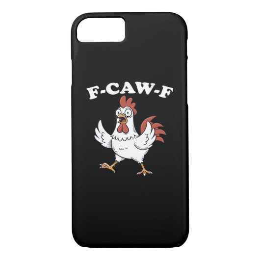 F-Caw-F Chicken Classic Funny Trendy Case-Mate iPhone Hülle (Rückseite)