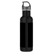 F-Caw-F Chicken Classic Funny Trendy Edelstahlflasche (Rückseite)