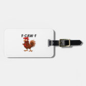 F-Caw-F Chicken Classic Gepäckanhänger (Vorderseite horizontal)