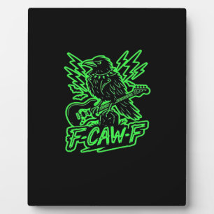 F-Caw-F Chicken Classic Minimal Clean Fotoplatte