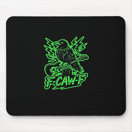 F-Caw-F Chicken Classic Minimal Clean Mousepad (Vorne)