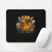 F-Caw-F Chicken Classic Minimal Clean Mousepad (Mit Mouse)