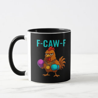 F-Caw-F Chicken Classic Minimal Clean Tasse