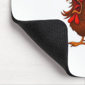 F-Caw-F Chicken Classic Mousepad (Ecke)