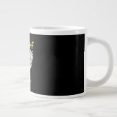 F-Caw-F Chicken Classic Retro Cool Jumbo-Tasse (Rechts)