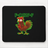 F-Caw-F Chicken Classic Retro Graphic Mousepad (Vorne)