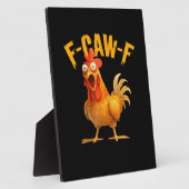 F-Caw-F Chicken Classic Retro-Stil Fotoplatte (Seite)