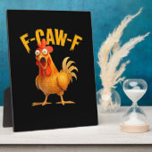 F-Caw-F Chicken Classic Retro-Stil Fotoplatte (Seite)