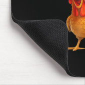 F-Caw-F Chicken Classic Retro-Stil Mousepad (Ecke)