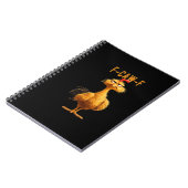 F-Caw-F Chicken Classic Retro-Stil Notizblock (Linke Seite)