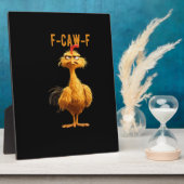 F-Caw-F Chicken Classic Retro Style Fotoplatte (Seite)