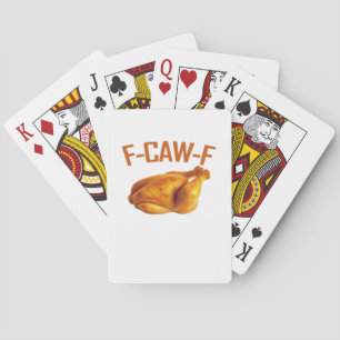 F-Caw-F Chicken Classic Spielkarten