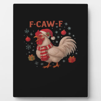 F-Caw-F Chicken Classic Trendy Casual Fotoplatte