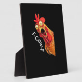 F-Caw-F-Chicken Classic Vintage Graphic Fotoplatte (Seite)