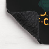 F-Caw-F Chicken Classic Vintage-Stil Mousepad (Ecke)