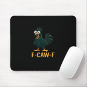 F-Caw-F Chicken Classic Vintage-Stil Mousepad (Mit Mouse)