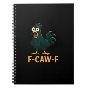 F-Caw-F Chicken Classic Vintage-Stil Notizblock