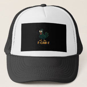 F-Caw-F Chicken Classic Vintage Stil Truckerkappe