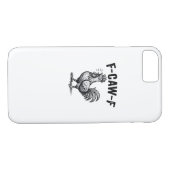 F-Caw-F Chicken Creative Casual Case-Mate iPhone Hülle (Rückseite (Horizontal))