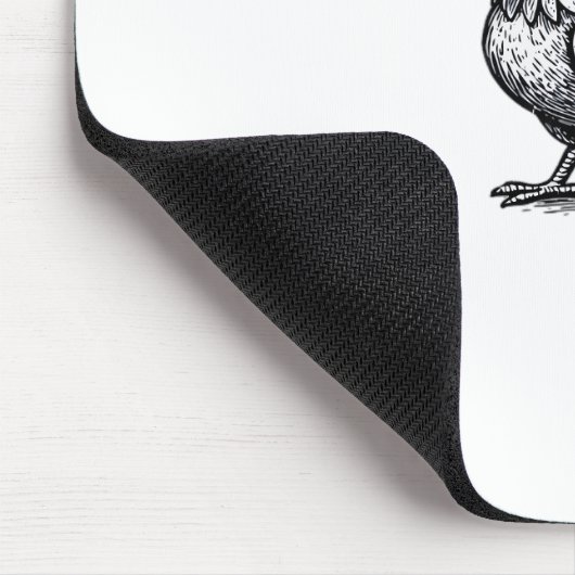 F-Caw-F Chicken Creative Casual Mousepad (Ecke)