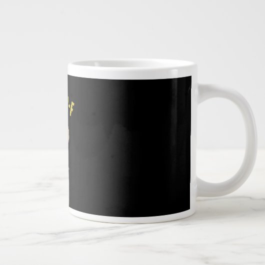 F-Caw-F-Chicken Essential Art Graphic Jumbo-Tasse (Rechts)