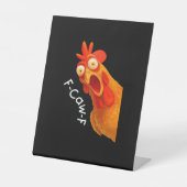 F-Caw-F Chicken Essential Classic Retro Sockelschild (Vorderseite)