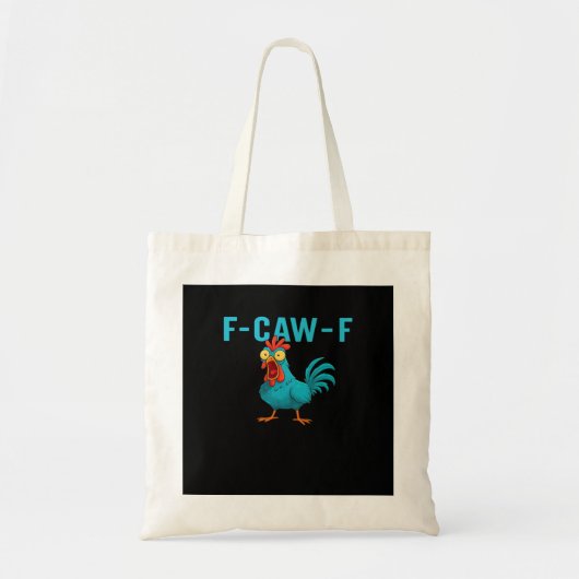 F-Caw-F-Chicken Essential Classic Style Tragetasche (Vorne)
