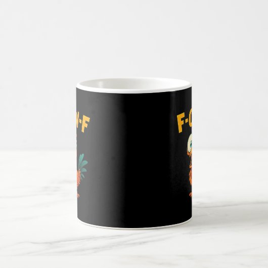 F-Caw-F Chicken Essential Creative Casual Kaffeetasse (Mittel)