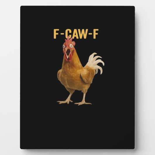 F-Caw-F Chicken Essential Creative Graphic Fotoplatte (Vorderseite)