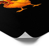F-Caw-F-Chicken Essential Funny Quote Poster (Ecke)