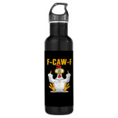 F-Caw-F-Chicken Essential Funny Trendy Edelstahlflasche (Vorderseite)
