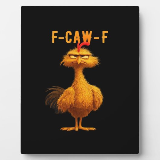 F-Caw-F-Chicken Essential Minimal Clean Fotoplatte (Vorderseite)
