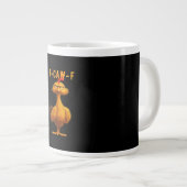 F-Caw-F-Chicken Essential Minimal Clean Jumbo-Tasse (Vorderseite Rechts)