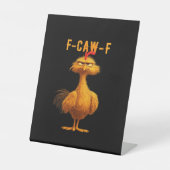 F-Caw-F-Chicken Essential Minimal Clean Sockelschild (Vorderseite)