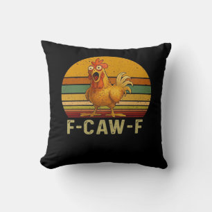 F-Caw-F Chicken Essential Retro Classic Kissen