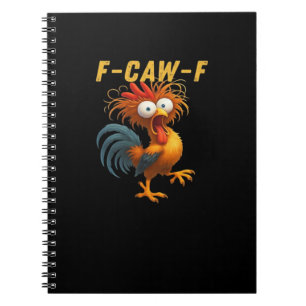 F-Caw-F-Chicken Essential Retro Classic Notizblock